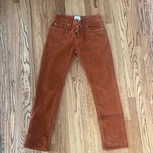 Sid Mashburn Men's Brown Corduroy Pants